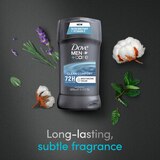 Dove Men+Care 72-Hour Moisturizing Cream Antiperspirant Stick, Clean Comfort, 2.7 oz, thumbnail image 5 of 8
