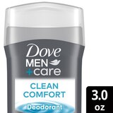 Dove Men+Care Aluminum Free 72-Hour Deodorant Stick, Clean Comfort, 3 OZ, thumbnail image 2 of 8