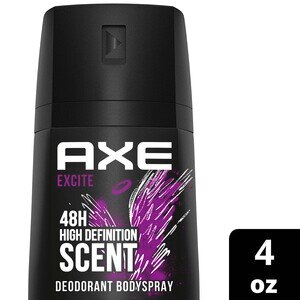 AXE 48-Hour High Definition Scent Deodorant Body Spray, Crisp Coconut & Black Pepper, 4 Oz , CVS