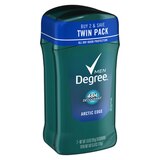 Degree 48-Hour Deodorant Stick, Arctic Edge, 3 OZ, 2 Pack, thumbnail image 4 of 6