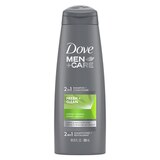 Dove Men+Care Fresh & Clean 2-in-1 Shampoo & Conditioner, thumbnail image 1 of 5