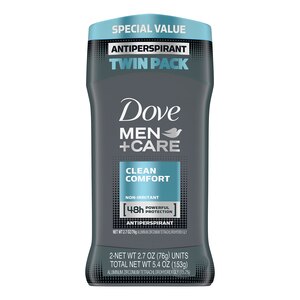 Aanpassen het beleid Voordracht Dove Men+Care Antiperspirant & Deodorant Stick 48-Hour - Clean Comfort, 2.7  OZ / 2 PK | Pick Up In Store TODAY at CVS