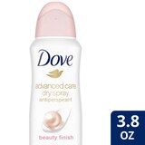 Dove Advanced Care 48-Hour Antiperspirant & Deodorant Dry Spray, Beauty Finish, 3.8 OZ, thumbnail image 2 of 5