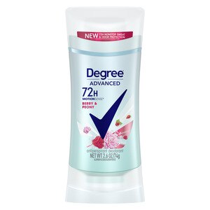 Degree Antiperspirant & Deodorant Stick 72-Hour Advanced Motionsense, Berry Peony, 2.6 OZ