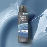 Dove Men+Care 72-Hour Moisturizing Cream Antiperspirant Dry Spray, Clean Comfort, 3.8 OZ, thumbnail image 5 of 8