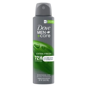 Dove Men+Care 72-Hour Moisturizing Cream Antiperspirant Dry Spray, Extra Fresh, 3.8 Oz , CVS