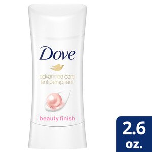Dove Antiperspirant & Deodorant Stick 48-Hour Advanced Care, Beauty Finish, 2.6 OZ