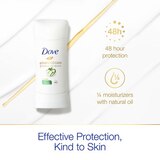 Dove Advanced Care 48-Hour Antiperspirant & Deodorant Stick, Cool Essentials, 2.6 OZ, thumbnail image 5 of 5
