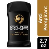 AXE Antiperspirant Stick, Gold Temptation, 2.7 OZ, thumbnail image 1 of 5