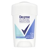 Degree Clinical Protection 72-Hour Antiperspirant & Deodorant Stick, Shower Clean, 1.7 OZ, thumbnail image 1 of 5