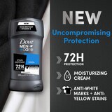 Dove Men+Care 72-Hour Stain Defense Antiperspirant Stick, Cool, 2.7 OZ, thumbnail image 5 of 8