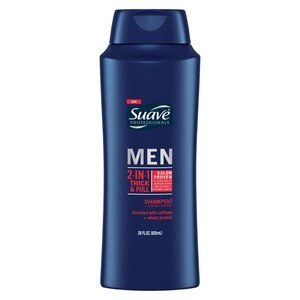 Suave Men Thick Full 2 In 1 Shampoo And Conditioner 28 Oz With