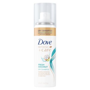 Dove Refresh+Care Fresh Coconut Travel Size Dry Shampoo, 1.15 OZ