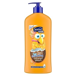 Suave Kids Coconut Smoothers - Champú y acondicionador 2 en 1, 18 oz
