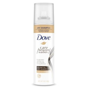 Dove Care Between Washes Brunette Waterless Dry Shampoo for Non-Wash Days, 5 OZ 