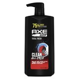 AXE 3-in-1 Shampoo Conditioner & Body Wash, Total Fresh, thumbnail image 1 of 5