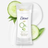 Dove 48-Hour Aluminum-Free Deodorant Stick, Cucumber & Green Tea, 2.6 OZ, thumbnail image 5 of 5