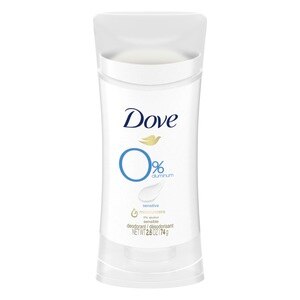 Dove Deodorant Stick 0% Aluminum - Sensitive, 2.6 OZ