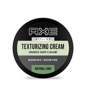 AXE Styling Texturizing Cream with Medium Hold and Medium Shine, Enhances Shape and Volume, 2.64 OZ