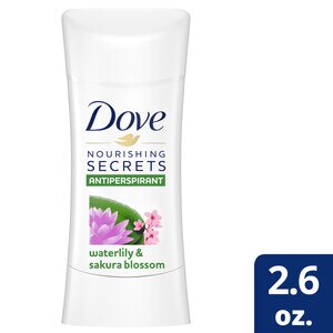 Dove Nourishing Secrets 48-Hour Antiperspirant & Deodorant Stick, Waterlily & Sakura Blossom, 2.6 Oz , CVS