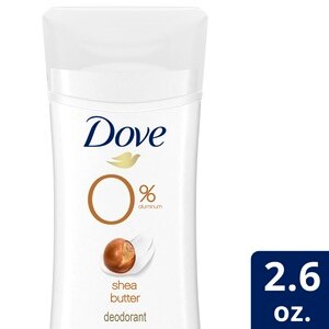Dove 0% Aluminum Deodorant for Women, 2.6 OZ