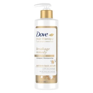 Dove Hair Therapy Shampoo with Nutrient-Lock Serum for Damaged Hair, 13.5 OZ