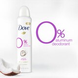 Dove 0% Aluminum 48-Hour Deodorant Spray, Coconut & Pink Jasmine, 4 OZ, thumbnail image 4 of 5