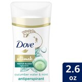 Dove Ultimate 48-Hour Water-Based + Glycerin Antiperspirant & Deodorant Stick, Cucumber Water & Mint, thumbnail image 5 of 5