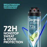 Degree Advanced 72-Hour Antiperspirant & Deodorant Dry Spray, Sage & Ocean Mist, 3.8 OZ, thumbnail image 4 of 5