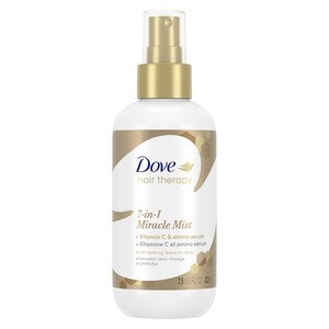 Dove Hair Therapy Leave-in 7-in-1 Hairspray for Visibly Damaged Hair, 7.5 OZ