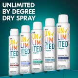 Degree Unlimited Antiperspirant & Deodorant Dry Spray, Marine, thumbnail image 5 of 6