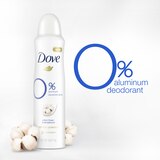 Dove Aluminum Free 48-Hour Deodorant Dry Spray, Cotton Flower & Sandalwood, 4 OZ, thumbnail image 4 of 6