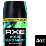 AXE 72-Hour Premium Deodorant Body Spray, Aqua Bergamot, 4 OZ, thumbnail image 3 of 4