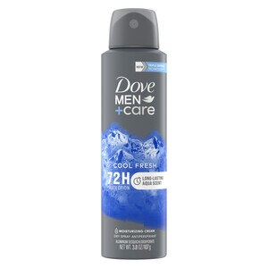 Dove Men+Care Dry Spray Antiperspirant Deodorant, 3.8 OZ