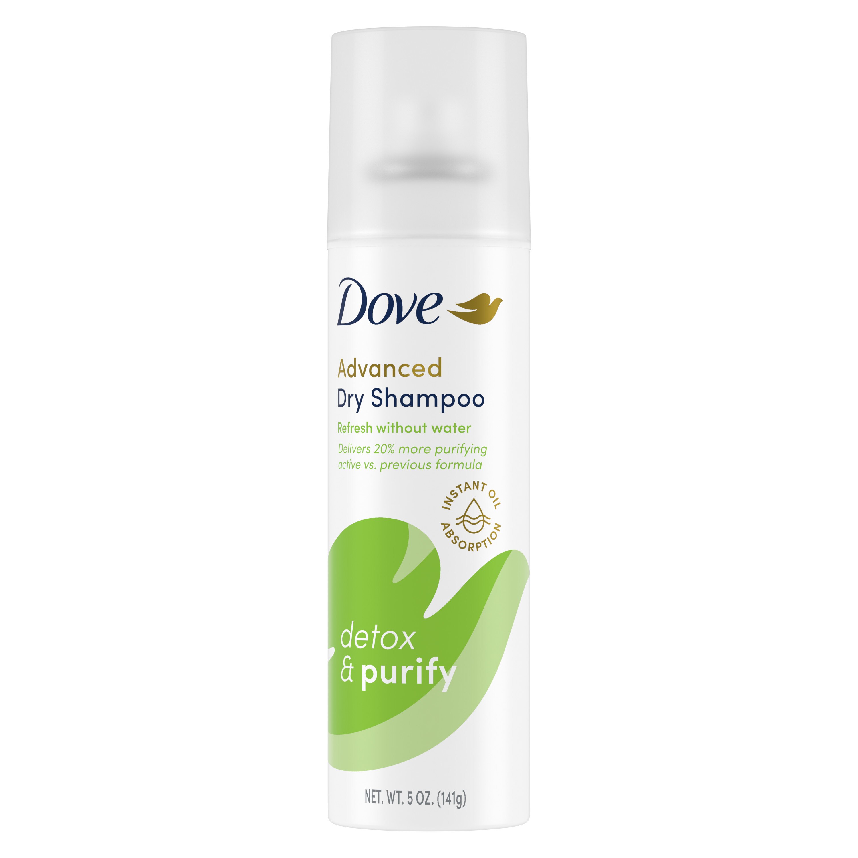 Dove Refresh+Care Dry Shampoo Detox & Purify, 5 OZ