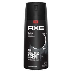 Axe Black Men's Body Spray, 4 OZ