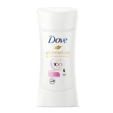 Dove Advanced Care 48-Hour Antiperspirant & Deodorant Stick, Clear Finish, 2.6 OZ, thumbnail image 2 of 5
