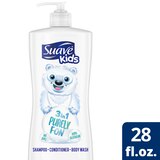 Suave Kids Tear Free 3-in-1 Shampoo, Conditioner & Body Wash, Purely Fun, 28 Oz, thumbnail image 3 of 6