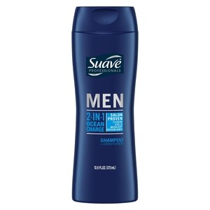 Suave Men Ocean Charge 2-in-1 Shampoo and Conditioner