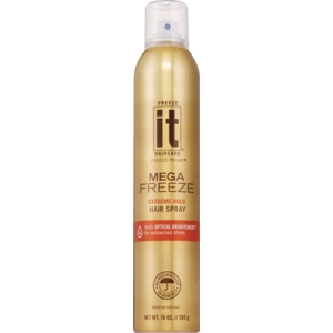 Freeze It Mega Freeze - Spray para cabello, fijación extrema