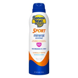 Banana Boat Sport Mineral SPF 50 Enriched Sunscreen Spray, 6 OZ