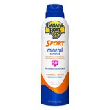 Banana Boat Simply Protect Sport Sunscreen Spray, SPF 50+, 6 OZ, thumbnail image 1 of 8