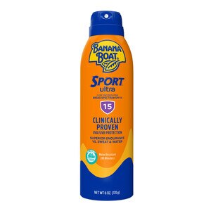 Banana Boat Ultra Sport Sunscreen Spray, SPF 15, 6 Oz , CVS