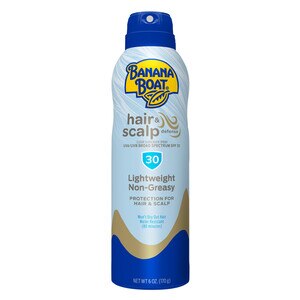 Banana Boat Hair and Scalp Defense SPF 30 Sunscreen Spray, 6 OZ