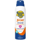 Banana Boat Sport 100% Mineral Sunscreen Spray SPF 50, 5 OZ, thumbnail image 1 of 7