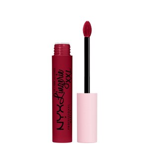 NYX Professional Makeup Lip Lingerie XXL Long-Lasting Matte Liquid Lipstick, Sizzlin' - 0.13 Oz , CVS