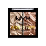 NYX Professional Makeup Born to Glow Icy Highlighter Duo, thumbnail image 3 of 6
