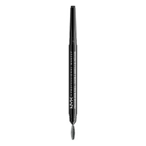 NYX Professional Makeup Precision Brow Pencil, Black - 0.004 Oz , CVS
