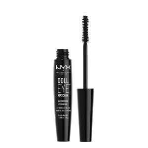 NYX Professional Makeup Doll Eye Waterproof Mascara, Black