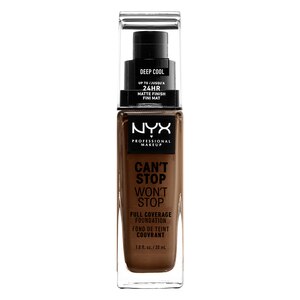 NYX Professional Makeup Can't Stop Won't Stop Full Coverage Foundation, Deep - 1 Oz , CVS